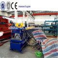 YKA228 ridge cap rollforming line color steel metal roof ridge cap roll forming machine for steel structure houses